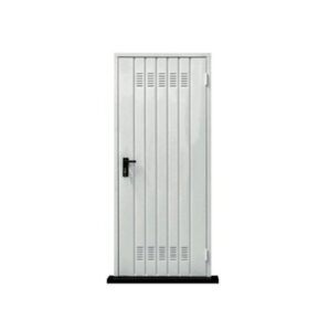 PORTE IN LAMIAERA ZINCATA PER CANTINE REVERSIBILI A TIRARE CON FERITOIE AERAZIONE SOPRA-SOTTO